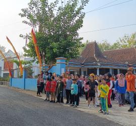 Ratusan Warga Antusias Ikuti GERMAS di Kalurahan Beji